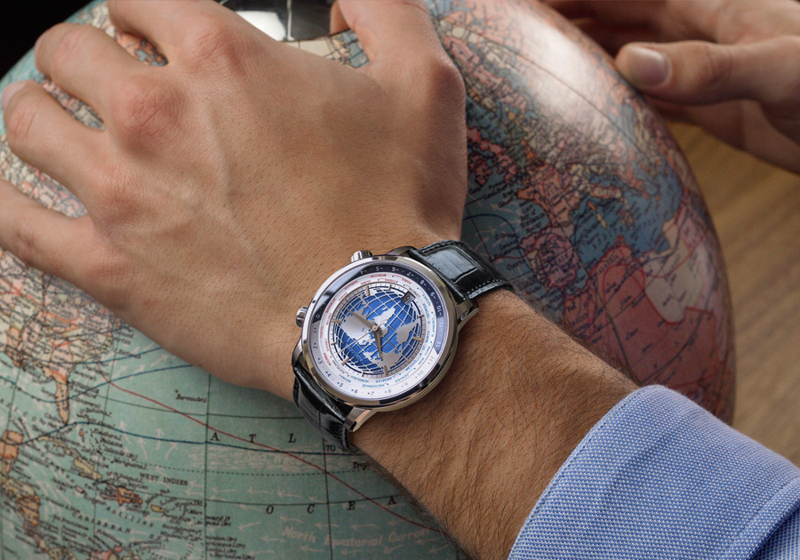Đồng Hồ Nam Agelocer World time 5201A1