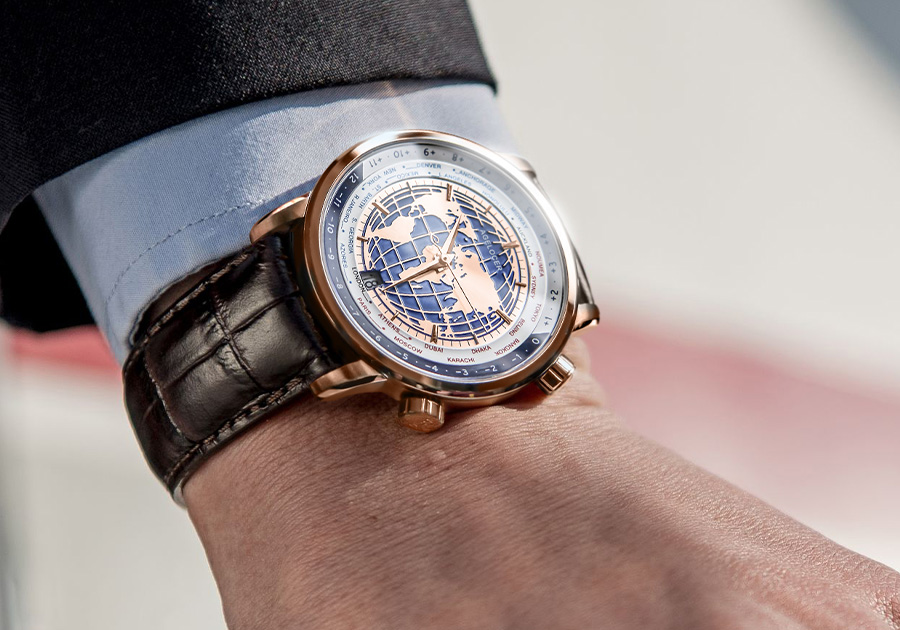 Đồng Hồ Nam Agelocer World time 5201D2