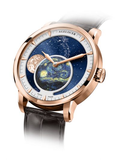 Đồng Hồ Nam Agelocer Moon Phases 6401D2