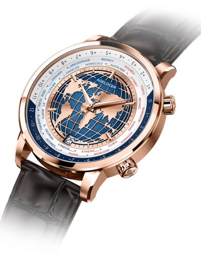Đồng Hồ Nam Agelocer World time 5201D2